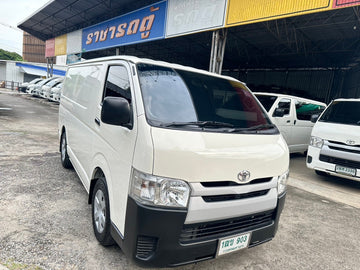 Toyota Hiace Eco 3.0 MT 2014 รถตู้ทึบ ไมล์น้อย ขาย 459,000 1ฒข903